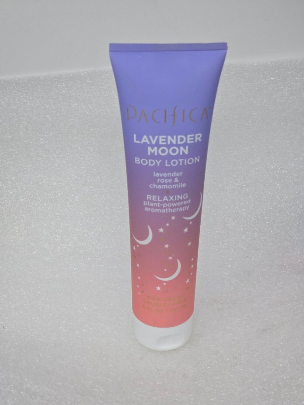 Pacifica Lavender Moon Body Lotion Lavender Rose & Chamomile Aromatherapy Blend